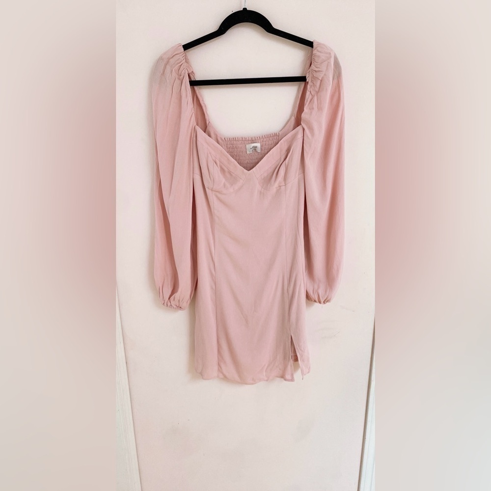 Aritzia Wilfred Novella Pink Dress - Picture 2 of 7